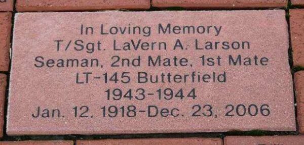DOOR COUNTY MARITIME MUSEUM VETERANS MEMORIAL BRICK D