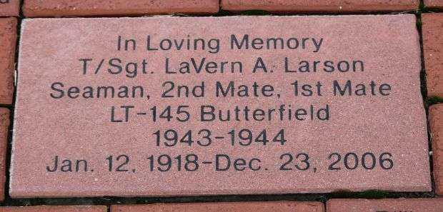DOOR COUNTY MARITIME MUSEUM VETERANS MEMORIAL BRICK D