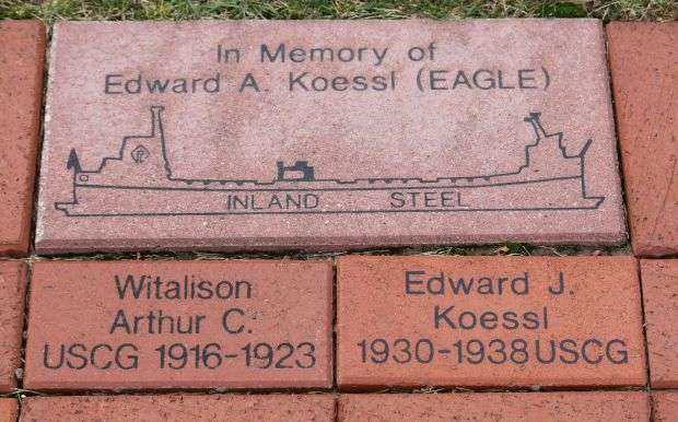 DOOR COUNTY MARITIME MUSEUM VETERANS MEMORIAL BRICK B