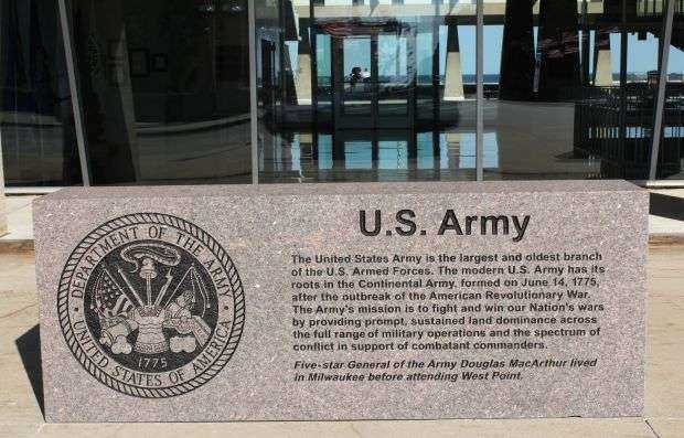 MILWAUKEE COUNTY WAR MEMORIAL STONE B