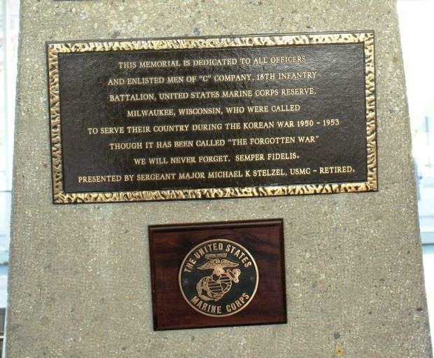 “C” COMPANY, 18TH INFANTRY BATTALION MEMORIAL PLAQUE