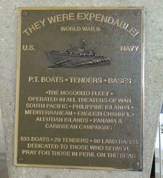 “THE MOSQUITO FLEET” MEMORIAL PLAQUE
