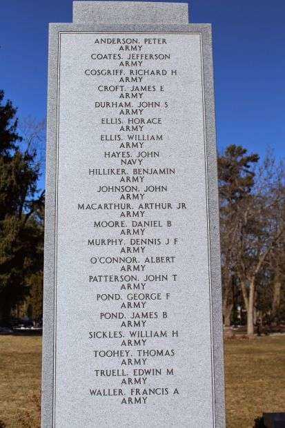 WISCONSIN MEDAL OF HONOR MEMORIAL AT KING SIDE C
