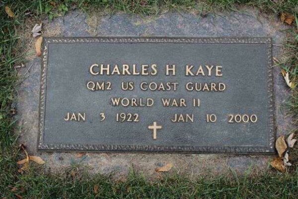 CHARLES H KAYE MEMORIAL CEMETERY STONE