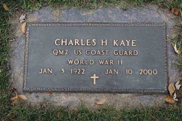 CHARLES H KAYE MEMORIAL CEMETERY STONE