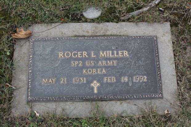 ROGER L MILLER MEMORIAL CEMETERY STONE