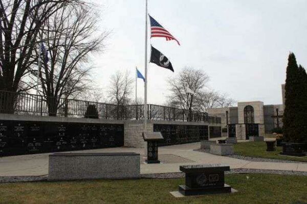 ALLOUEZ CATHOLIC CEMETERY WAR VETERANS MEMORIAL