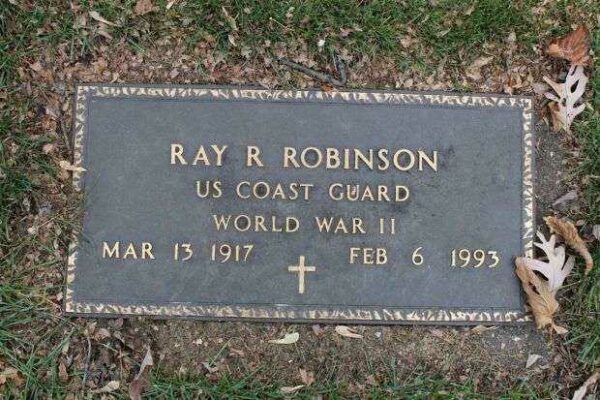 RAY R ROBINSON MEMORIAL CEMETERY STONE