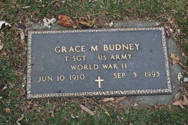GRACE M BUDNEY MEMORIAL CEMETERY STONE
