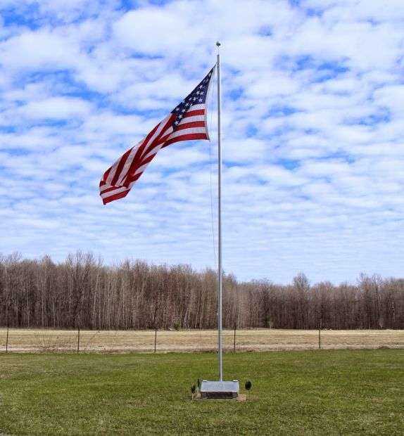 LILY CEMETERY VETERANS MEMORIAL FLAGPOLE