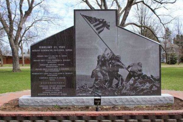 LANGLADE COUNTY VETERANS MEMORIAL BACK