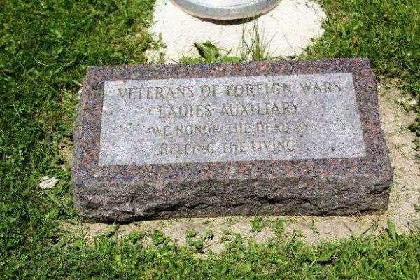 PRENTICE VETERANS MEMORIAL FLAGPOLE STONE B