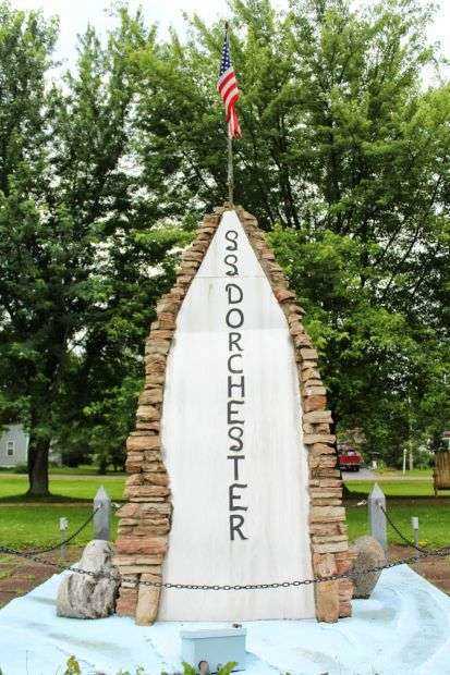 S.S. DORCHESTER MEMORIAL FRONT