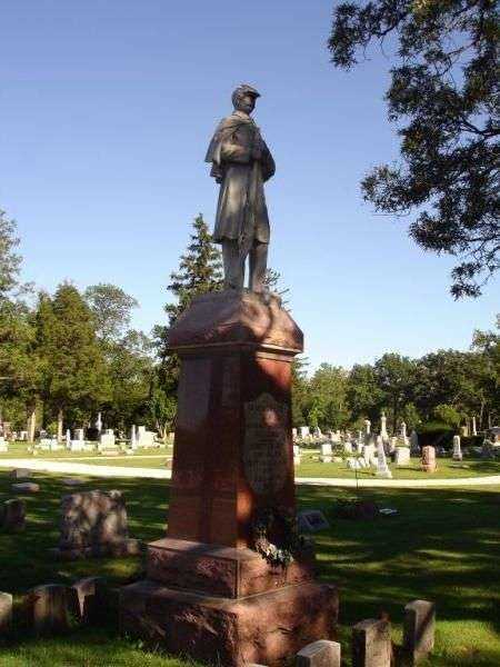 LIVINGSTON COUNTY G.A.R. CIVIL WAR MEMORIAL