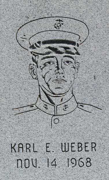 TWO RIVERS VIETNAM VETERANS MEMORIAL PARK STONE CARVING F