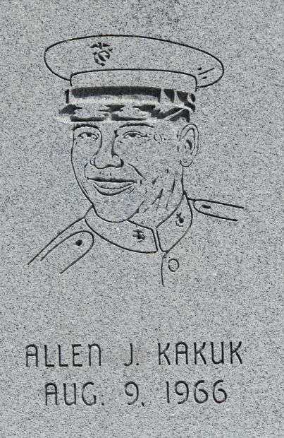 TWO RIVERS VIETNAM VETERANS MEMORIAL PARK STONE CARVING A