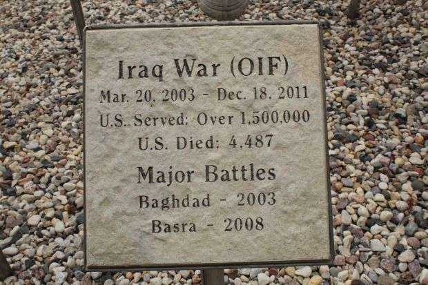 AMERICAN LEGION POST 364 WAR MEMORIAL PLAQUE G