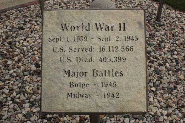 AMERICAN LEGION POST 364 WAR MEMORIAL PLAQUE D