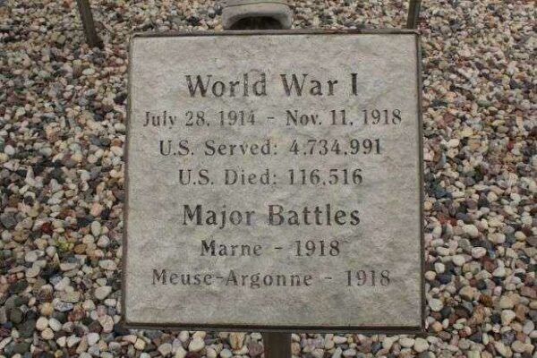 AMERICAN LEGION POST 364 WAR MEMORIAL PLAQUE C