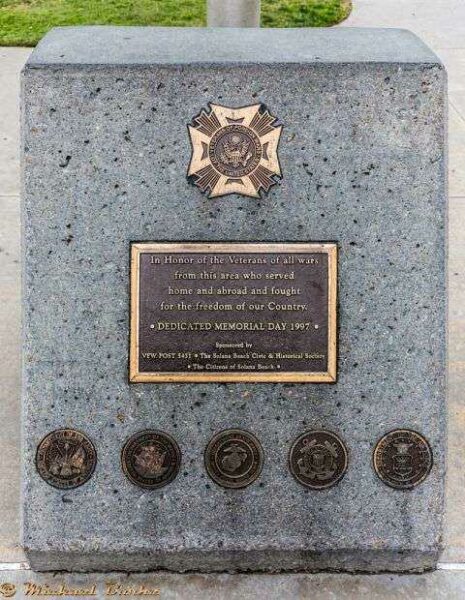 SOLANA BEACH WAR VETERANS MEMORIAL