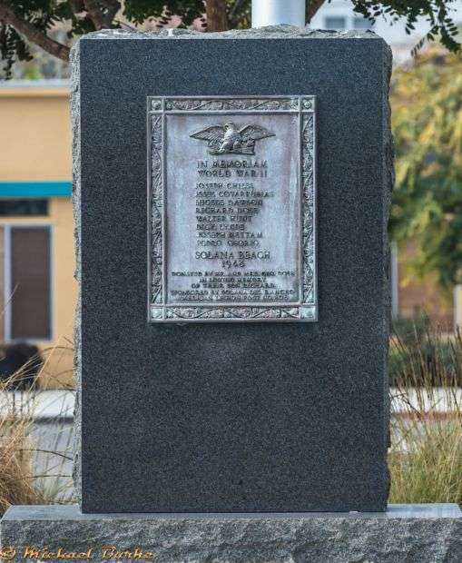 SOLANA BEACH WORLD WAR II MEMORIAL
