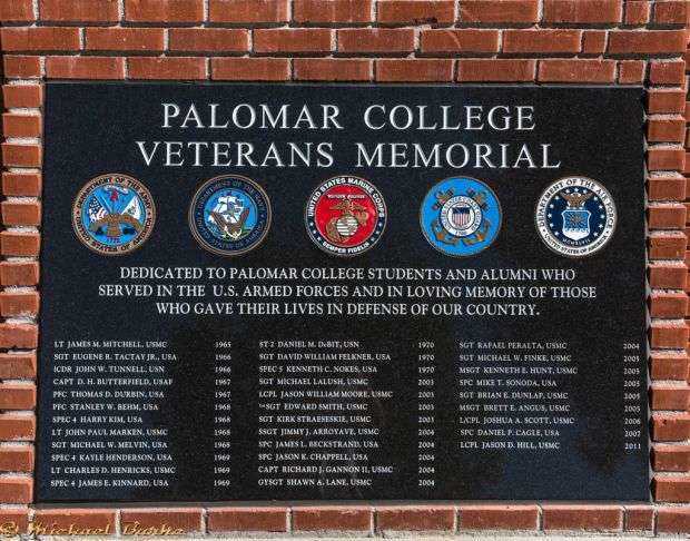 PALOMAR COLLEGE VETERANS MEMORIAL