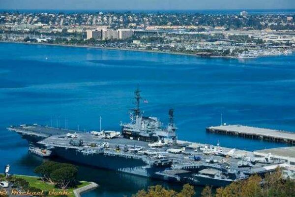 U.S. NAVY AIRCRAFT CARRIER MIDWAY MUSEUM MEMORIAL