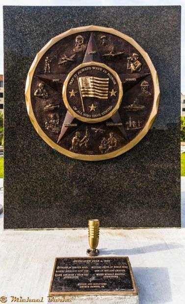 RANCHO BERNARDO VETERANS OF ALL MILITARY SERVICES MEMORIAL CLOSEUP