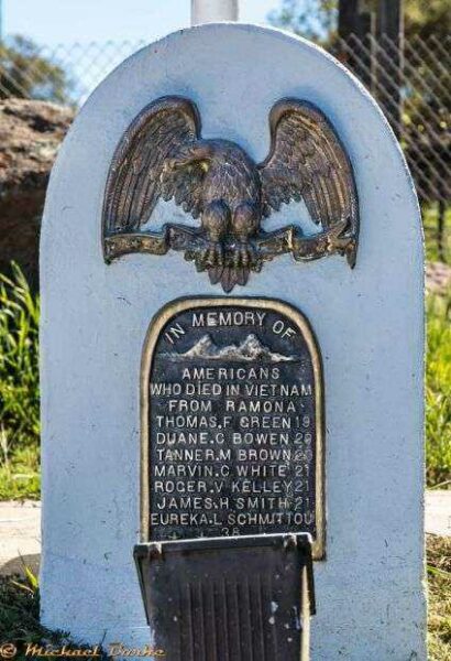 RAMONA VIETNAM VETERANS MEMORIAL