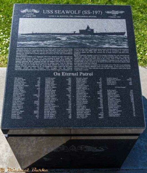 USS SEA WOLF (SS-197) WAR MEMORIAL