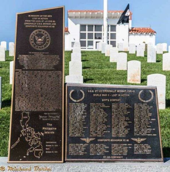 USS ST LO CVE 63 WAR MEMORIAL