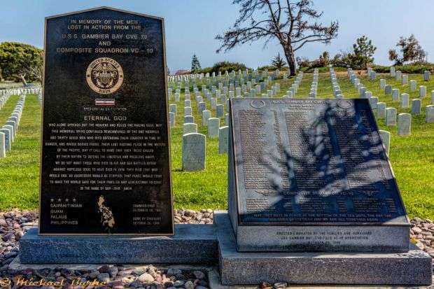 U.S.S. GAMBIER BAY CVE 73 WAR MEMORIAL