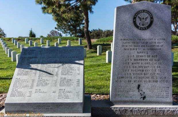 THE BATTLE OF LEYTE GULF WAR MEMORIAL