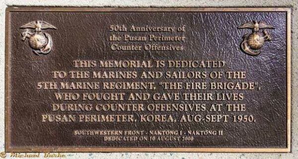 50TH ANNIVERSARY OF THE PUSAN PERIMETER COUNTER OFFENSIVE MEMORIAL