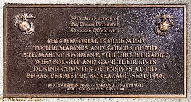 50TH ANNIVERSARY OF THE PUSAN PERIMETER COUNTER OFFENSIVE MEMORIAL