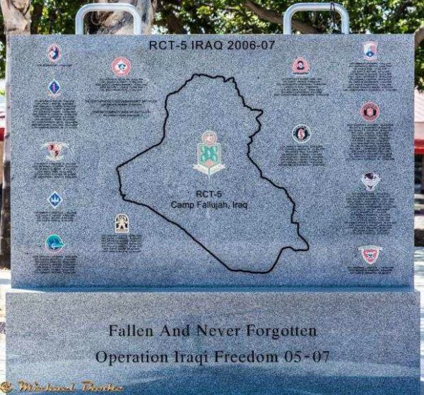 RCT-5 IRAQ 2006-7 MEMORIAL