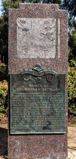 MEMORIAL TO THE WOMEN OF THE MORMON BATTALION
