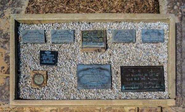 NAVAL AIR STATION MIRAMAR WAR MEMORIAL PLAQUES C