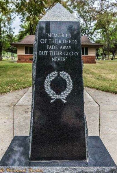 IN MEMORY OF AMERICA’S DEFENDERS MEMORIAL BACK