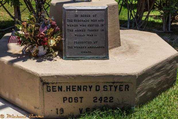 CORONADO WOMEN’S AMBULANCE CORPS WORLD WAR II MEMORIAL PLAQUE