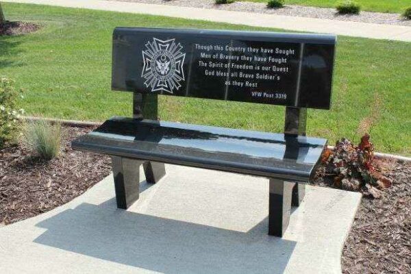 VFW POST 3319 MEMORIAL BENCH