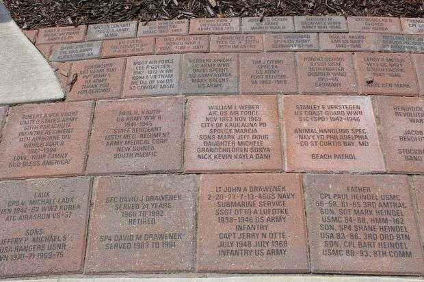KAUKAUNA VETERANS MEMORIAL PAVERS B