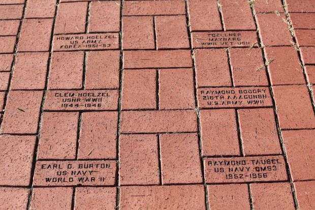 WOLF RIVER VFW POST 6769 WAR VETERANS MEMORIAL BRICKS