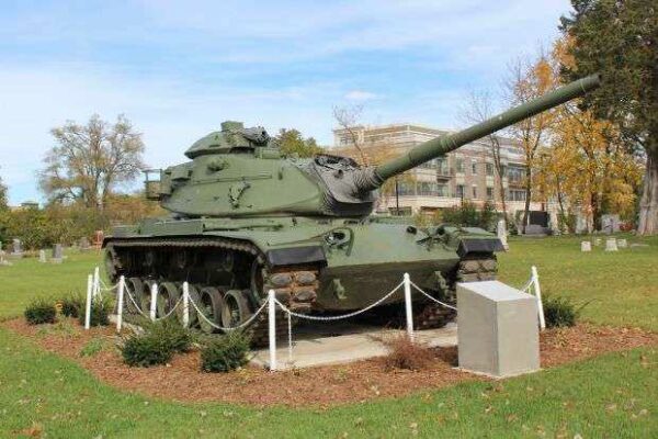 HOWARD J. SCHROEDER M60A3 MEMORIAL TANK