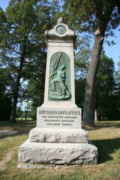 9TH OHIO INFANTRY WAR MEMORIAL