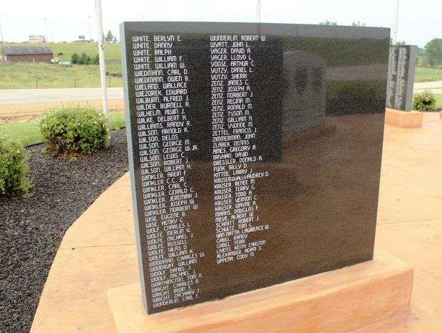 POTOSI-TENNYSON VETERANS MEMORIAL HONOR ROLL STONE H