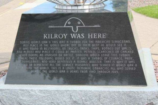 THE HIGHGROUND WORLD WAR II MEMORIAL KILROY WAS HERE