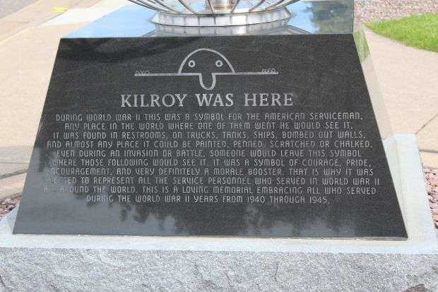 THE HIGHGROUND WORLD WAR II MEMORIAL KILROY WAS HERE