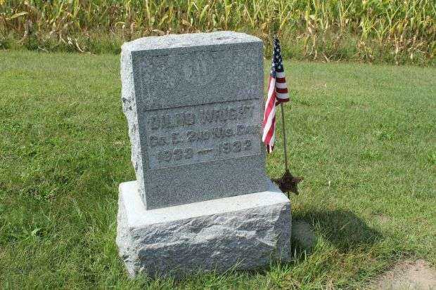 DILNO WRIGHT MEMORIAL CEMETERY STONE