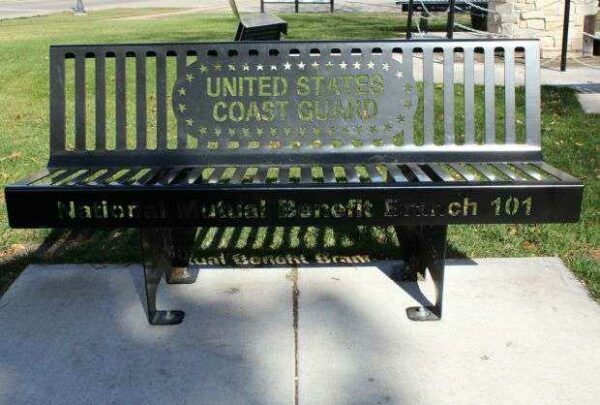 BRODHEAD ARMED FORCES MEMORIAL BENCH E